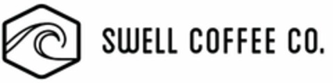 SWELL COFFEE CO. Logo (USPTO, 23.01.2019)