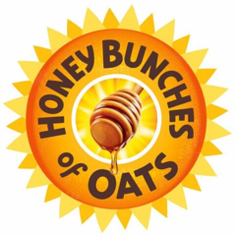 HONEY BUNCHES OF OATS Logo (USPTO, 06/04/2019)