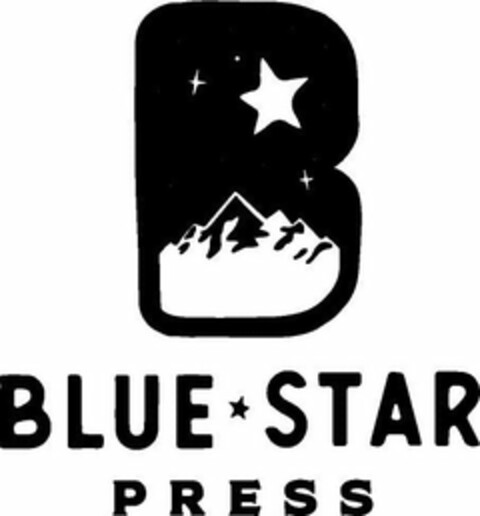 B BLUE STAR PRESS Logo (USPTO, 01.08.2019)