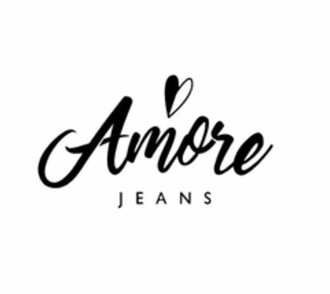 AMORE JEANS Logo (USPTO, 17.08.2019)