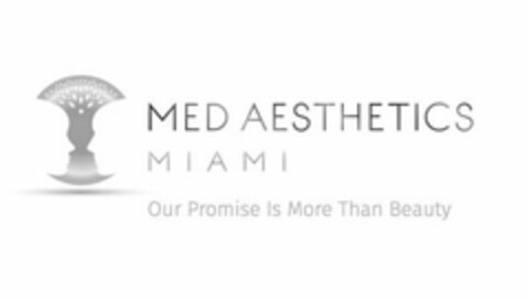 MED AESTHETICS MIAMI OUR PROMISE IS MORE THAN BEAUTY Logo (USPTO, 30.11.2019)