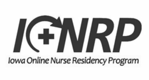 IONRP IOWA ONLINE NURSE RESIDENCY PROGRAM Logo (USPTO, 04/28/2020)