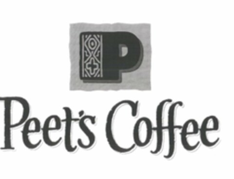 P PEET'S COFFEE Logo (USPTO, 11.09.2009)