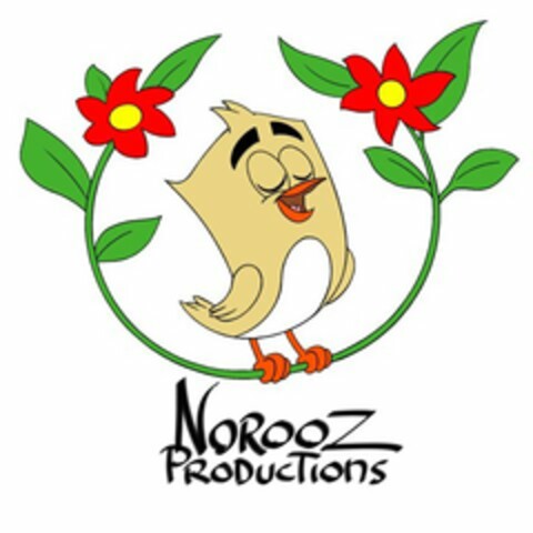 NOROOZ PRODUCTIONS Logo (USPTO, 12/08/2009)