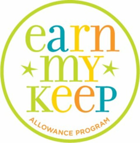 EARN MY KEEP ALLOWANCE PROGRAM Logo (USPTO, 26.01.2010)