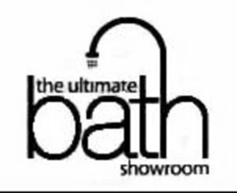 THE ULTIMATE BATH SHOWROOM Logo (USPTO, 04/09/2010)