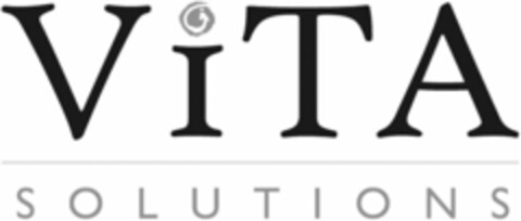 VITA SOLUTIONS Logo (USPTO, 09/30/2010)