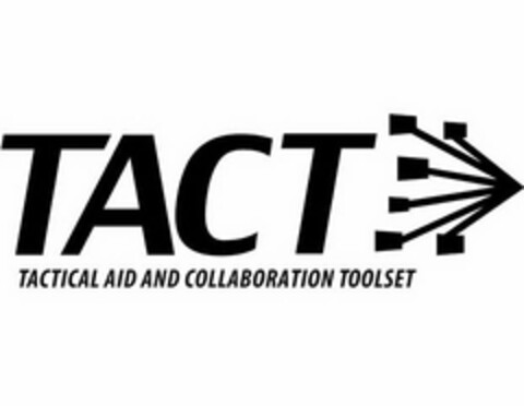 TACT TACTICAL AID AND COLLABORATION TOOLSET Logo (USPTO, 11/08/2010)