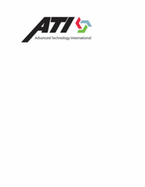 ATI ADVANCED TECHNOLOGY INTERNATIONAL Logo (USPTO, 07/20/2011)