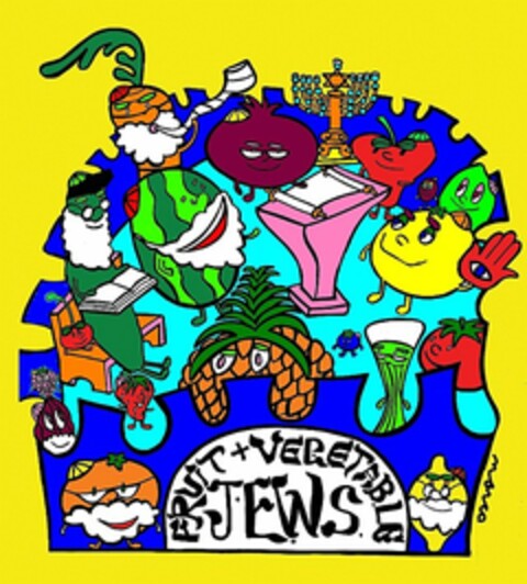 FRUIT + VEGETABLE JEWS MARCO Logo (USPTO, 07/22/2011)