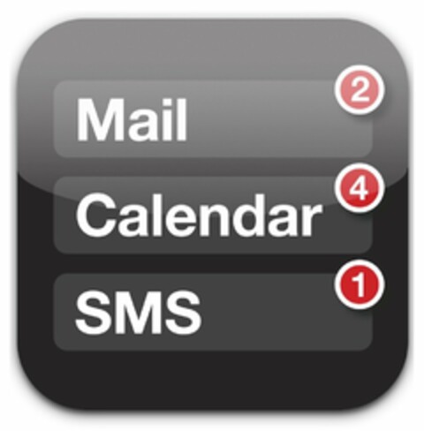 MAIL 2 CALENDAR 4 SMS 1 Logo (USPTO, 03/27/2012)