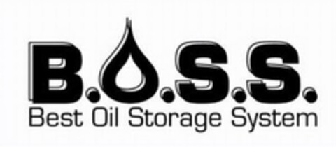 B.O.S.S. BEST OIL STORAGE SYSTEM Logo (USPTO, 31.05.2012)