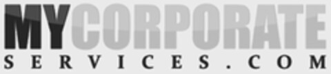 MYCORPORATE S E R V I C E S.COM Logo (USPTO, 08/07/2012)