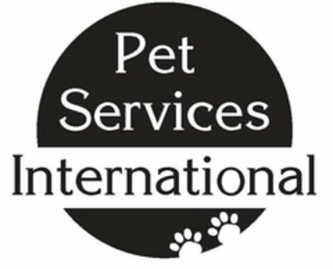 PET SERVICES INTERNATIONAL Logo (USPTO, 14.12.2012)