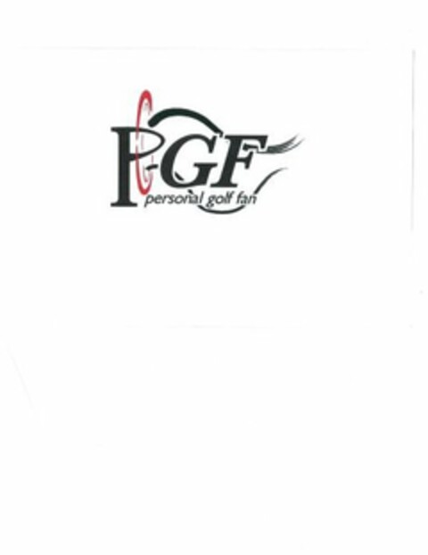 PGF PERSONAL GOLF FAN Logo (USPTO, 26.06.2013)
