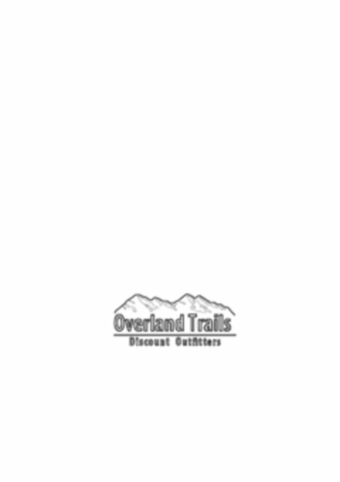 OVERLAND TRAILS DISCOUNT OUTFITTERS Logo (USPTO, 24.03.2014)