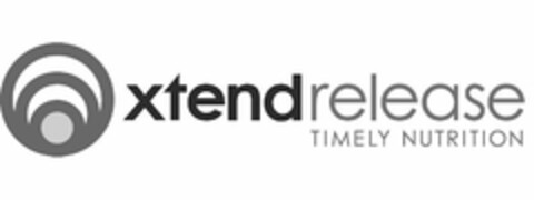 XTEND RELEASE TIMELY NUTRITION Logo (USPTO, 30.09.2014)