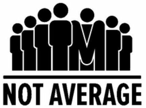 I'M NOT AVERAGE Logo (USPTO, 07.10.2014)