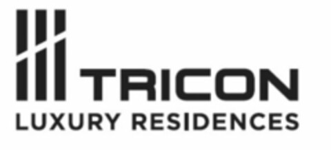 TRICON LUXURY RESIDENCES Logo (USPTO, 06.02.2015)