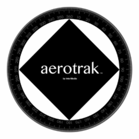 AEROTRAK BY INTER MEDIA Logo (USPTO, 19.03.2015)