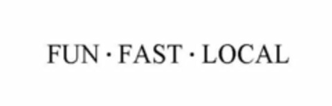 FUN FAST LOCAL Logo (USPTO, 05/06/2015)