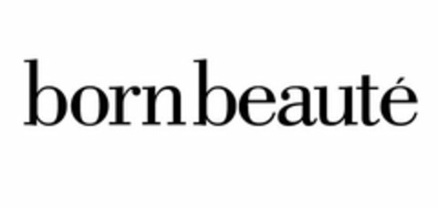 BORNBEAUTÉ Logo (USPTO, 05/26/2015)