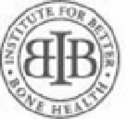 INSTITUTE FOR BETTER · BONE HEALTH · IBBH Logo (USPTO, 07.07.2015)