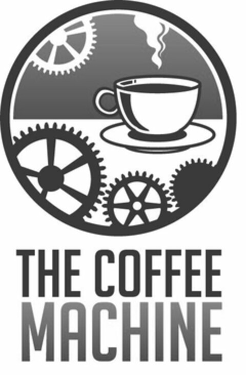 THE COFFEE MACHINE Logo (USPTO, 15.07.2015)