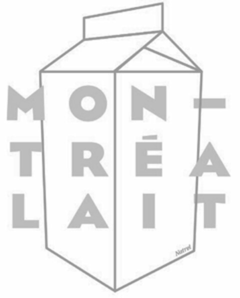 MON-TRÉALAIT NATREL Logo (USPTO, 16.07.2015)