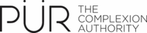 PÜR THE COMPLEXION AUTHORITY Logo (USPTO, 06.08.2015)