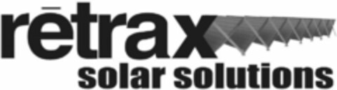 RETRAXXXXXXX SOLAR SOLUTIONS Logo (USPTO, 05.01.2016)