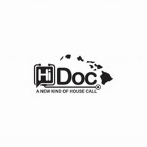 HI DOC A NEW KIND OF HOUSE CALL Logo (USPTO, 03/01/2016)