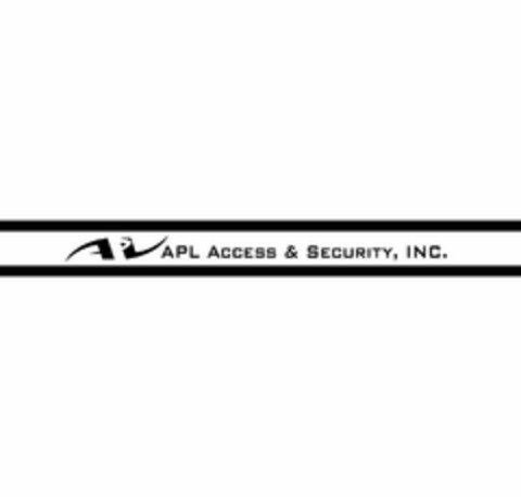 APL APL ACCESS & SECURITY, INC. Logo (USPTO, 04/14/2016)