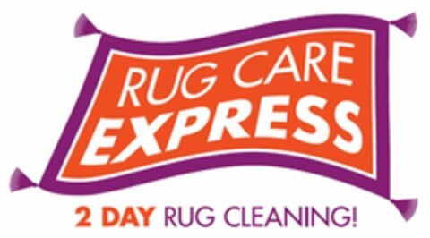 RUG CARE EXPRESS 2 DAY RUG CLEANING Logo (USPTO, 26.07.2016)