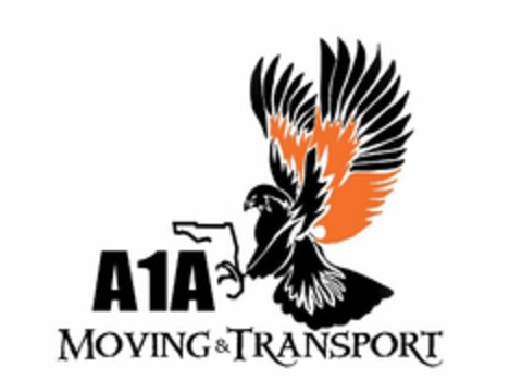 A1A MOVING & TRANSPORT Logo (USPTO, 08/04/2016)