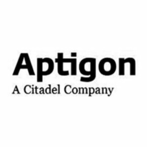 APTIGON A CITADEL COMPANY Logo (USPTO, 05.10.2016)