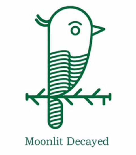 MOONLIT DECAYED Logo (USPTO, 11/30/2016)