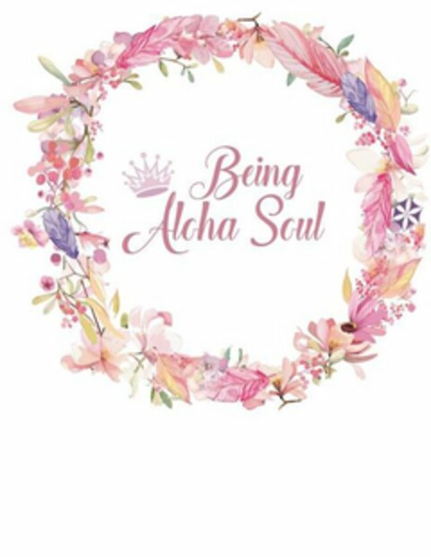 BEING ALOHA SOUL Logo (USPTO, 01/09/2018)