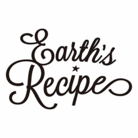 EARTH'S RECIPE Logo (USPTO, 06/27/2018)