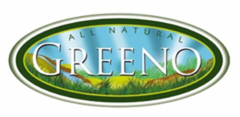 GREENO ALL NATURAL Logo (USPTO, 25.10.2018)