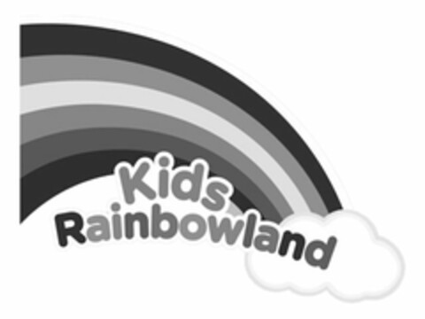 KIDS RAINBOWLAND Logo (USPTO, 05/31/2019)