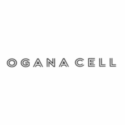 OGANA CELL Logo (USPTO, 07/09/2019)