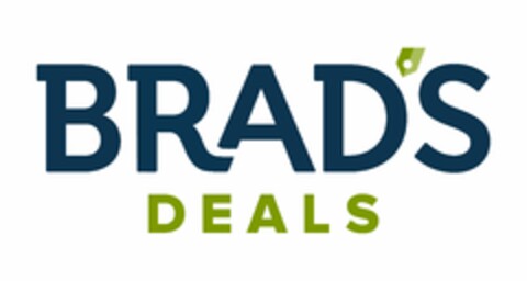 BRAD'S DEALS Logo (USPTO, 20.11.2019)