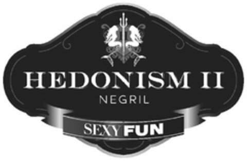 HEDONISM II NEGRIL SEXY FUN Logo (USPTO, 25.11.2019)