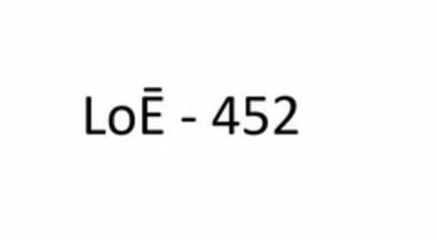LOE-452 Logo (USPTO, 21.01.2020)