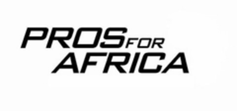 PROS FOR AFRICA Logo (USPTO, 24.01.2020)