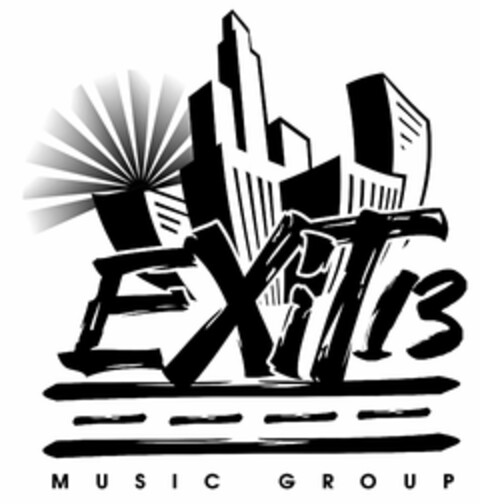 EXIT 13 MUSIC GROUP Logo (USPTO, 03.02.2020)