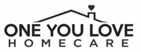 ONE YOU LOVE HOMECARE Logo (USPTO, 04/26/2020)