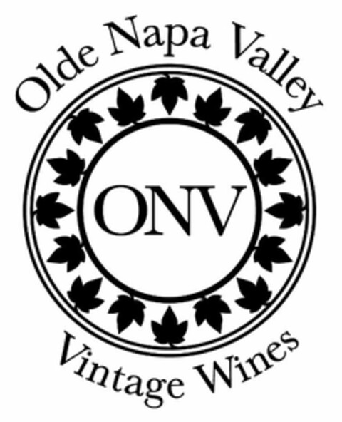 OLDE NAPA VALLEY ONV VINTAGE WINES Logo (USPTO, 21.05.2020)