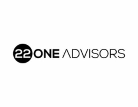 22 ONE ADVISORS Logo (USPTO, 08/06/2020)